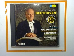 Royal Philharmonic Orch Sir Yehudi Menuhin Beethoven Choral Symphony 9 CD Mint - Picture 1 of 1