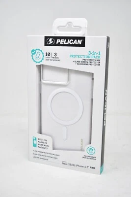Pelican Protection Pack Clear Case + Lens & Screen Protector - iPhone 14 Pro Max - Image 1 of 2