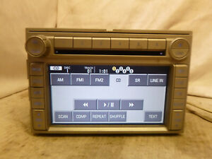 06 07 08 Lincoln MKZ Mercury Zephyr Radio 6 Cd Navigation 7H6T-18K931-AH CRP31