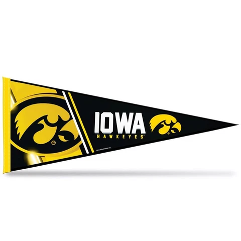 Iowa Hawkeyes 12" x 30" Soft Felt Pennant Cover