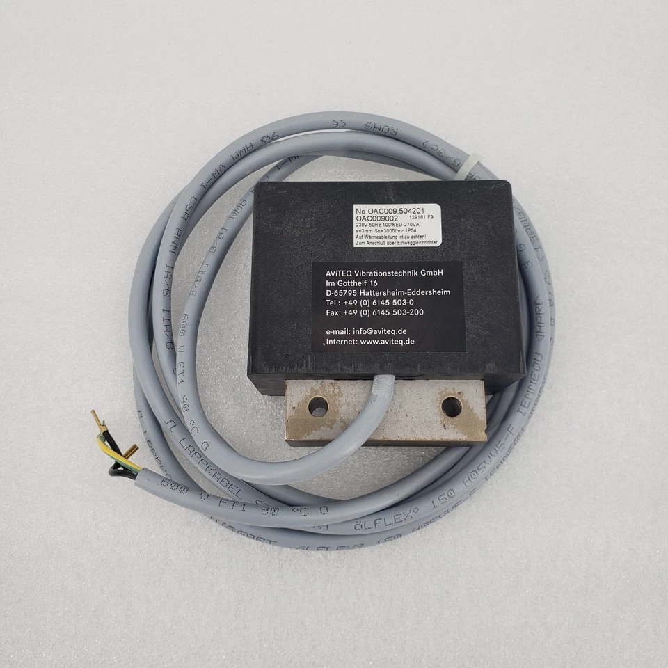 Electroimán AViTEQ/Optima OAC009.504201 para tipo de unidad KF0.9-1 Foto 1 de 4