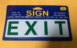 MAGNETIC SIGN - "EXIT" - Quality Product Magnetic SIGN | HYT - Bild 1 von 3