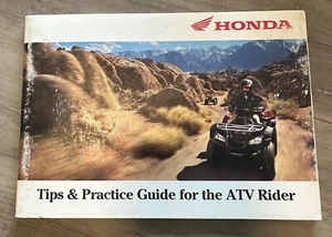 OEM Honda 51ATV600 Tips & Practice Guide For The ATV Rider Booklet Book 2000 - Bild 1 von 7