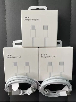 3 x USB-C Fast Charger For iPhone 15 Charger Pro Max XS XR Universal Type-C - Image 1 of 4