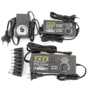 220V AC to DC 9V 12V 24V 1A 2A 3A Adjustable Adapter Power Supply DC converter - Picture 1 of 20
