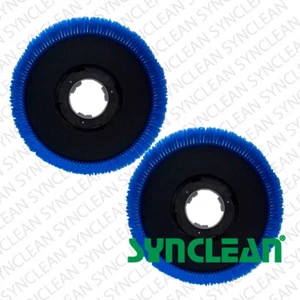 COPPIA TRASCINATORI GOMMA + VELCRO + 1 FILA DI PPL03 + FLANGIA per Lavasciuga I- - Foto 1 di 1