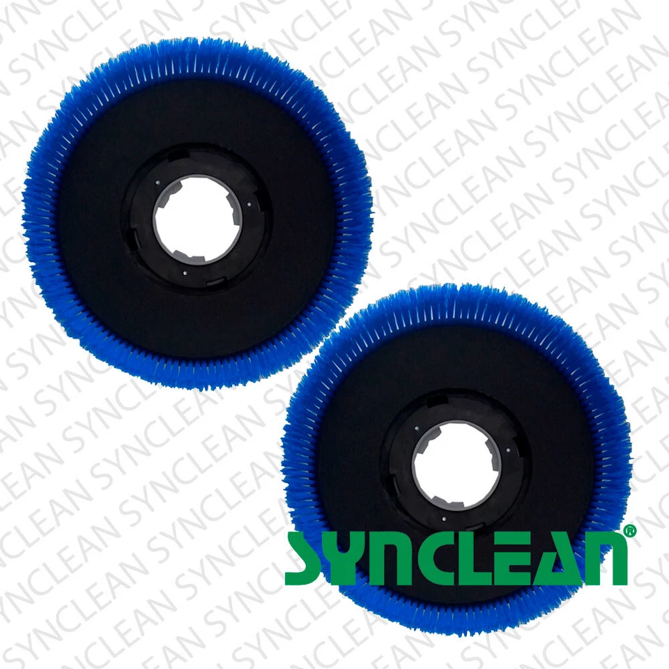 COPPIA TRASCINATORI GOMMA + VELCRO + 1 FILA DI PPL03 + FLANGIA per Lavasciuga I- - Immagine 1 di 1