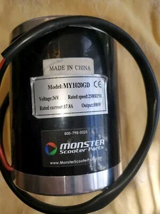 Build An E-bike!: Electric Motor For Bike, Scooter Etc. MY1020GD 500W 36V Brush - Picture 1 of 7