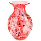 Moderne Blumenvase Glas Tisch Vase Kristallglas Bunt Glas 35x20x20cm NEU Nr.1377