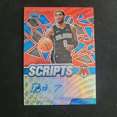 Dwayne Bacon 2020-21 Panini Mosaic Scripts Auto Red Wave Prizm Autograph - Image 1 of 2