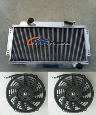 Aluminum Radiator+Fans For TRIUMPH SPITFIRE MARK III/IV/1500 1964-1978 65 66 67 - Изображение 1 из 4