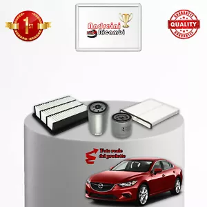 KIT TAGLIANDO 4 FILTRI MAZDA 6 III 2.2 SKYACTIV-D 129KW 175CV DAL 2012 -> - Imagen 1 de 1