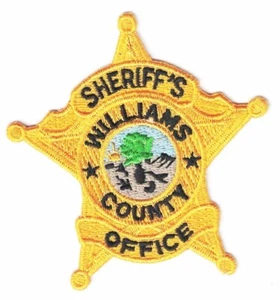Williams County Sheriff's Office North Dakota (approx. 3.0x2.8 in.) breast patch - Picture 1 of 1