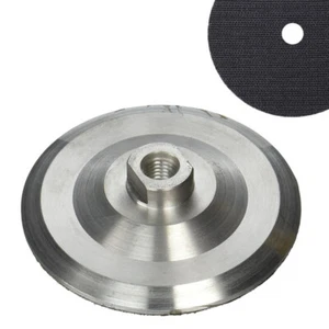 Molinilla amoladora de aro y bucle de aluminio de 5 pulgadas 5/8-11 almohadilla piedra húmeda seca - Imagen 1 de 1