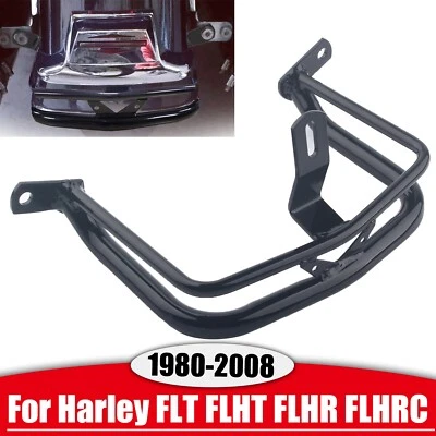 Parachoques trasero negro para Harley Road King Classic EFI FLHRCI 80-08 Foto 1 de 4