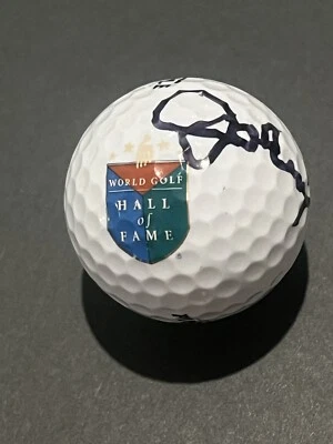 约翰尼·米勒签名官方高尔夫世界名人堂球名人堂亲笔签名 — 第 1/3 张图片