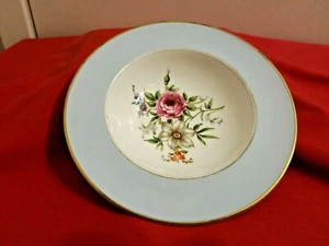 Royal Worcester Miranda Light Blue Berry Bowl 6" Dia. - Picture 1 of 5
