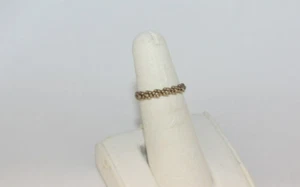 Pandora Sterling Silver Ring of Daisies Eternity Band Sz. 5 #190035 [063WEJ] - Picture 1 of 3