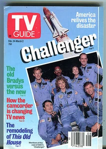 TV Guide Feb. 24-March 2 1990 Cast of Challenger This Old House EX 011516jhe - Imagen 1 de 1