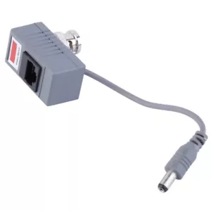 CCTV Coax BNC Video Power Balun Transceiver to CAT5e CAT6 RJ45 Connector - Picture 1 of 7