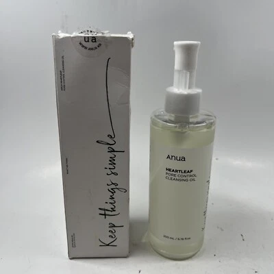 Aceite limpiador Anua Heartleaf Pore Control 200 ml cuidado de la piel coreano caducidad 26/03 Foto 1 de 4