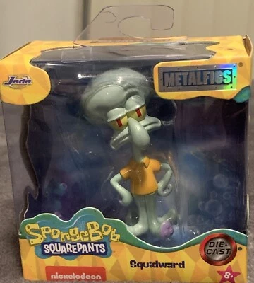 Juguetes Jada **FIGURAS DE METAL DE BOB ESPONJA Y AMIGOS** Calamardo Foto 1 de 4