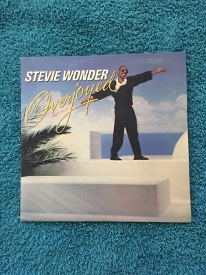 45 TOURS 7’’ STEVIE WONDER  OVERJOYED 2T ESPAGNE (1985 SPAIN EDIT) - Photo 1/4