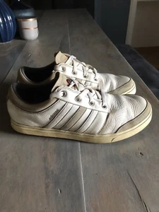 Adidas Adicross Leather Spikeless Mens Golf shoes/Trainers Size 8.5 - Picture 1 of 3