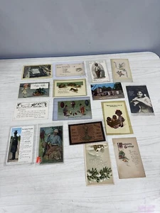 Großes Postkartenlot Anfang 1900 16 Stück aus Sammlernachlass - siehe Bilder - Bild 1 von 4