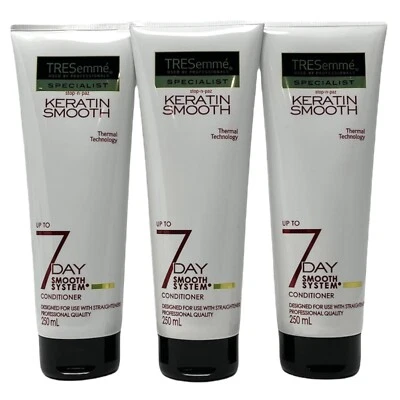 TRESemme 7 Day Smooth System Keratin Conditioner 250 mL (3 Pack) - Image 1 of 3