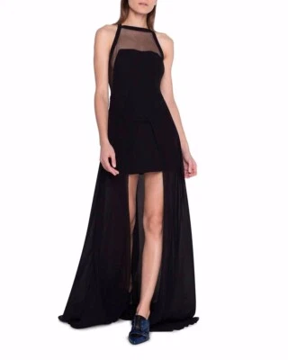 Custom Made to order Asymmetric Evening Halter Gown Party Dress Plus 1x-10x Y897 - Image 1 of 3