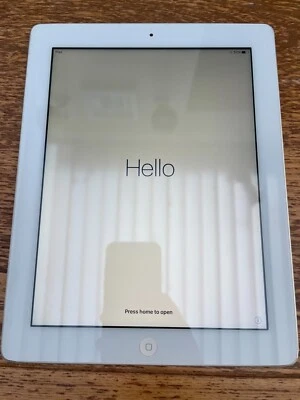 APPLE IPAD (4th GENERATION) WI-FI, 9.7 INCH SCREEN, WHITE – FAULTY TOUCH SCREEN - Image 1 of 4
