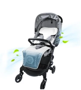 Baby Stroller/Car Seat Cooling Pad w/Air Conditioning System, 3-speed Adjustable - Picture 1 of 9