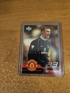 2001 Upper Deck World Premiere Soccer #21 Paul Rachubka Manchester United - Bild 1 von 2