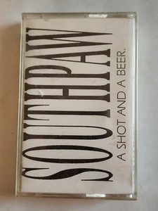 SEALED SOUTHPAW A SHOT AND A BEER CASSETTE TAPE 1993 SOUTHPAW BOYS PROVIDECNE RI - Picture 1 of 2