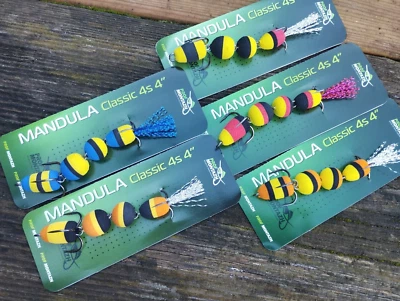 5 piezas-mezcla MANDULA 4S 10 cm plantilla flotante señuelo de pesca lucioperca hecho en Ucrania22 Foto 1 de 2