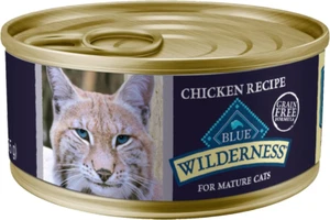 Wilderness Senior Cat Wet Food Chicken Grain-Free High Protein Natural 24x5.5oz - Picture 1 of 10