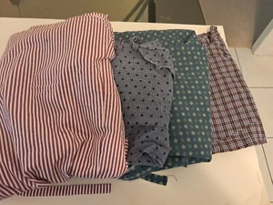 4 KLEIDERSCHÜRZEN - VERSCHIEDENE MUSTER - 42 ZOLL LANG - Bild 1 von 1