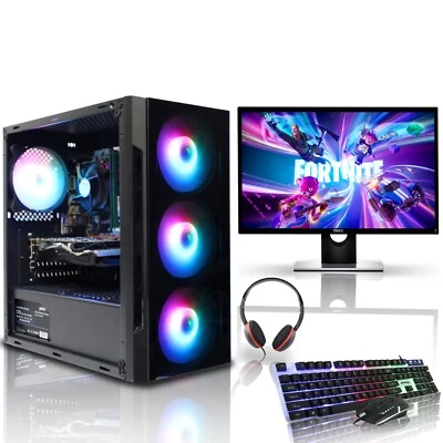 RTX Videojuego PC Lote i7 i5 i3 32GB RAM 1TB SSD/2TB HDD 8GB RTX 5060 Windows - Imagen 1 de 4