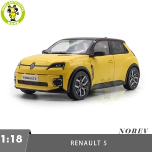 1/18 Renault 5 E-Tech 100% Electric 2024 Norev 185500 Yellow Diecast Model Car - Picture 1 of 13