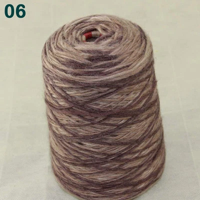 Venta 500gr NUEVO 1 cono hilo grueso tejido a mano colorido cálido suave lana cachemir Foto 1 de 4