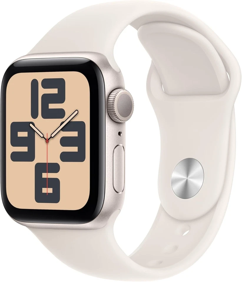 Apple Watch SE (2nd Gen) 40mm Aluminum Case with Sport Band - Starlight new!!! - Image 1 of 1