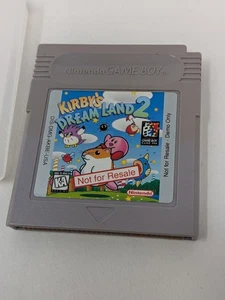 Kirby's Dream Land 2 (Nintendo Game Boy, 1995) Not For Resale Demo Cart NEW BATT - Bild 1 von 12