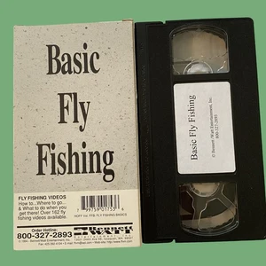 Basic Fliegenfischen (A Beginner’s Guide) - VHS-Kassette. 1994. Kostenloser Versand! - Bild 1 von 1