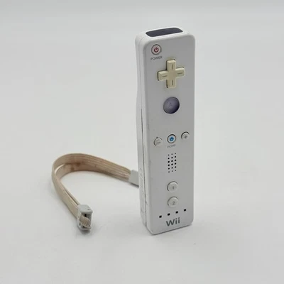 Controller Wii Motion Nintendo Wii Telecomando White/Bianco in Buone Condizioni - Immagine 1 di 4