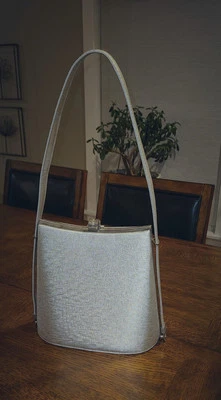Vintage 1970's Silver Bag Made In Italy  - Image 1 of 4