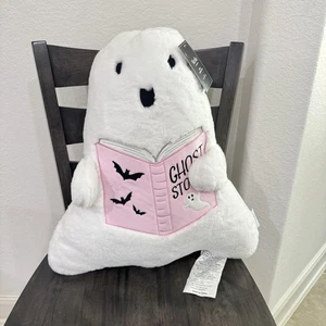 Martha Stewart Halloween Geistergeschichte rosa Buch Kissen NEU - Bild 1 von 2