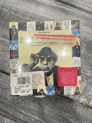 Stravinsky Conducts Stravinsky 9CD Box Set Original Jacket Collection  SEALED - Image 1 of 4