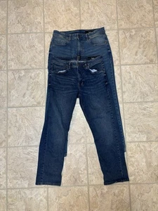 The Perfect Jean NYC Blue Jeans Athletic Fit 32x30 Lot Of 2 - Picture 1 of 11