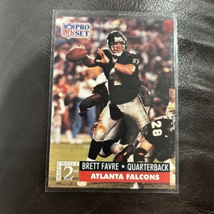 1991 Pro Set #762 Brett Favre Atlanta Falcons RC Football Karte - Bild 1 von 2